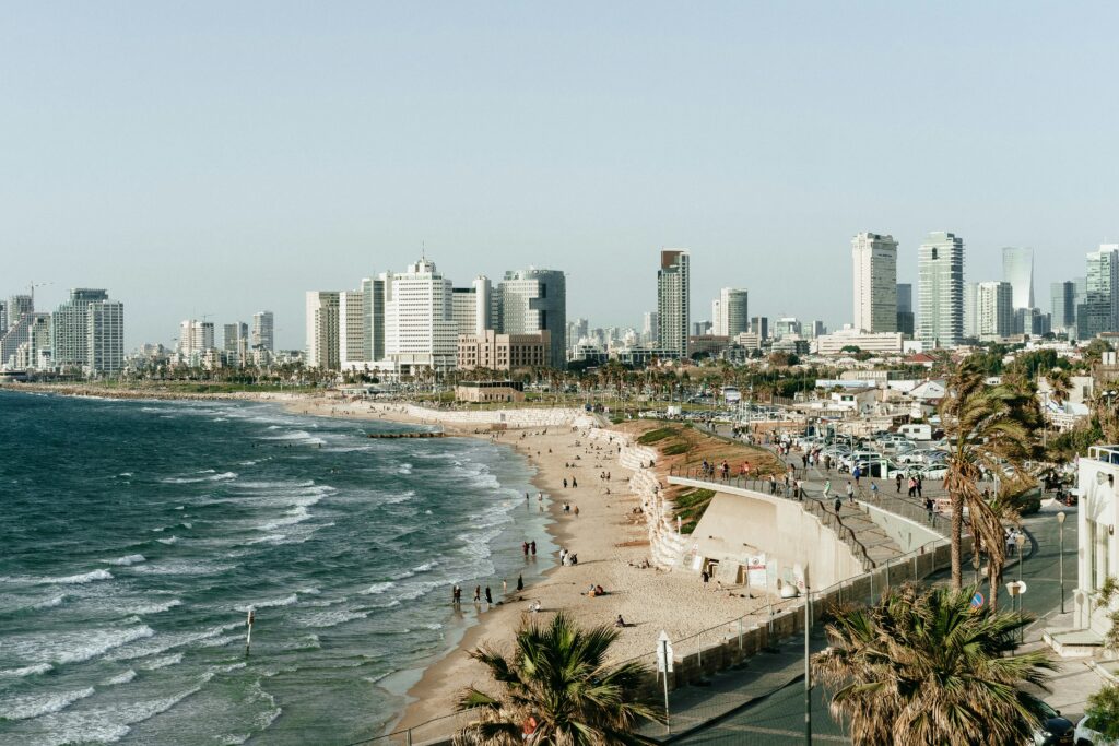 Tel Aviv-Yafo, Israel. The survey explores Israeli public opinion on domestic affairs, regional developments, and national security. Photo by Adam Jang on Unsplash.